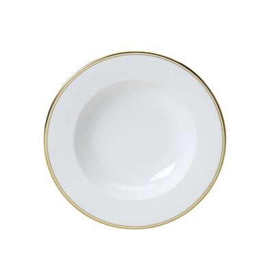 Burnished Gold Classic Rim Bowl 22cm 22.5cl (8 3/4Inch 8oz)