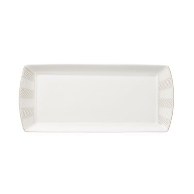 Bakewell Taupe Classic L/S Rectangle Tray 34 x 15cm (13 1/2 x 6")