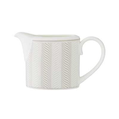 Bakewell Taupe S/S Coupe Milk Jug 9cm 22cl (3 1/2" 7 3/4oz)