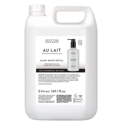 Au Lait Hand Wash 5L