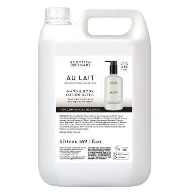 Au Lait Hand & Body Lotion 5L