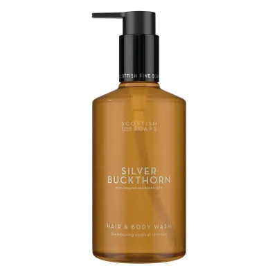 Silver Buckthorn Hair & Body Wash Bottles 300ml x6