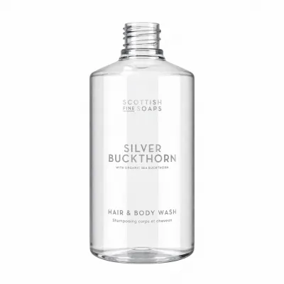 Silver Buckthorn Hair & Body Shampoo Empty Bottles 300ml x6