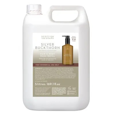 Silver Buckthorn Hair & Body Shampoo 5L