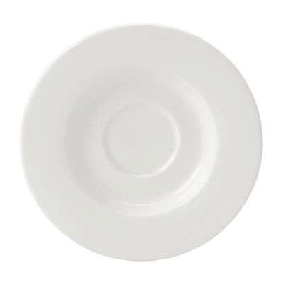 Monaco White Fine Saucer 16.5cm (6 1/2")