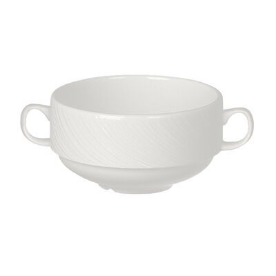 Steelite Spyro Soup Cup Hdl 28.5cl 10oz