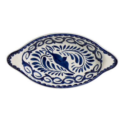Puebla Blue Oval Rarebit 34cl (12oz)