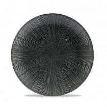 Churchill Studio Prints Agano Black Evolve Coupe Plate 8.67Inch