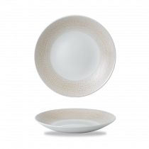 Churchill Isla Spinwash Sand Deep Coupe Plate 9 7/8"