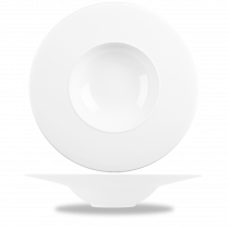 Churchill Alchemy Ambience White Medium Rim Bowl 12 3/8Inch