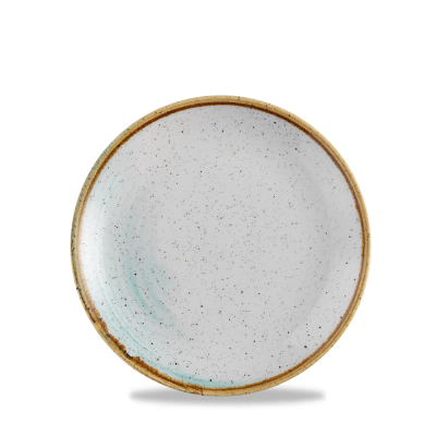 Churchill Stonecast Accents Duck Egg Evolve Coupe Plate 6.5Inch