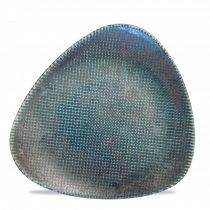 Churchill Super Vit Astro Metallic Blue Lotus Plate 10"