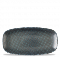 Churchill Super Vit Astro Metallic Blue Chefs Oblong Plate 11 3/4Inch X 6Inch