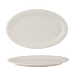 Albus Oval Plate 22cm / 8.5Inch