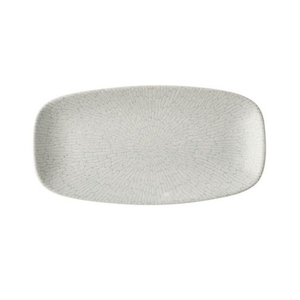 Delta Grey Oblong Plate 11 3/4X6Inch