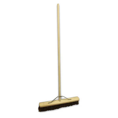 Platform Brush Firm With Wooden Pole & Support 36Inch