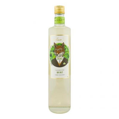 William Fox Premium Mint Syrup 75cl