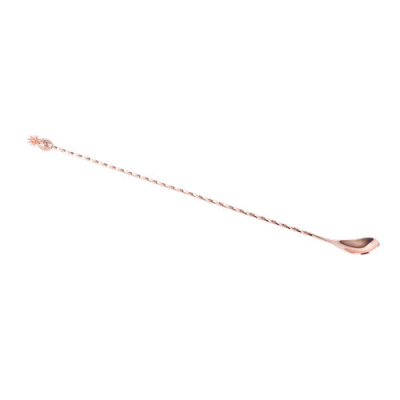 Cocktail Spoon with Pineapple Copper 40.5cm