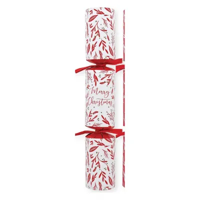 Christmas Cracker Foliage Red & White 11Inch C Content x100