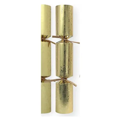 Christmas Cracker Mistletoe Gold 11Inch C Content x50