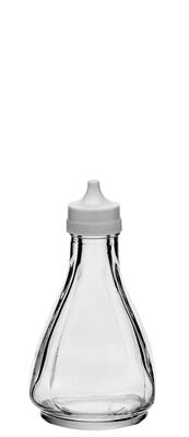 Vinegar Bottle White Plastic Top