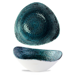 Homespun Chroma Blue Lotus Bowl 9Inch