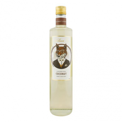 William Fox Premium Coconut Syrup 75cl