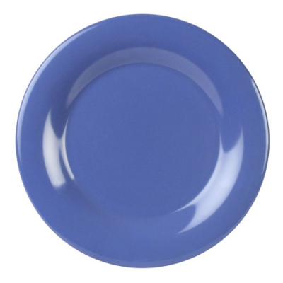 Melamine Wide Rim Plate Purple 6.5"/165mm x12