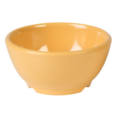 Melamine Soup Bowl Yellow 10oz 4 5/8Inch/120mm x12