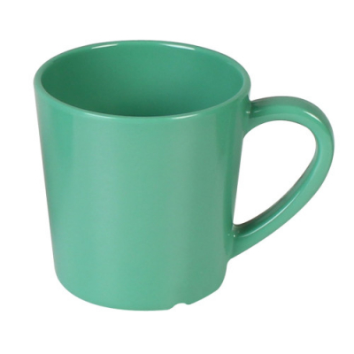 Melamine Mug/Cup Green 7oz 3 1/8Inch/ 90mm x12