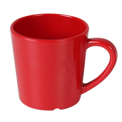 Melamine Mug/Cup Red 7oz 3 1/8Inch/ 90mm x12