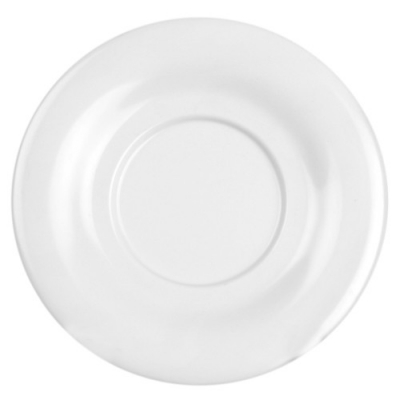 Melamine Saucer White 5.5Inch/140mm x12