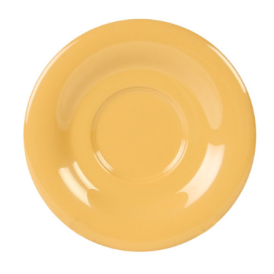 Melamine Saucer Yellow 5.5Inch/140mm x12