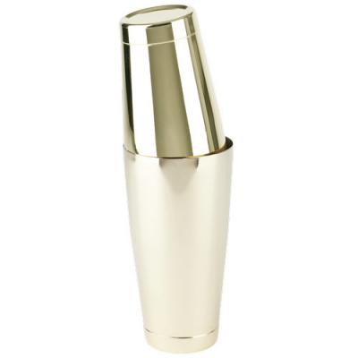Boston Can Set Gold Plated 28oz/18oz