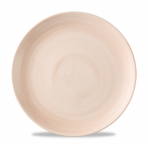 Churchill Super Vit Stonecast Canvas Coral Evolve Coupe Plate 11.25"