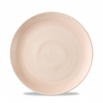 Churchill Super Vit Stonecast Canvas Coral Evolve Coupe Plate 8.67Inch