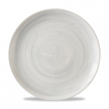 Churchill Super Vit Stonecast Canvas Grey Evolve Coupe Plate 11.25Inch