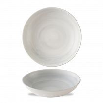 Churchill Super Vit Stonecast Canvas Grey Coupe Bowl 7.25"