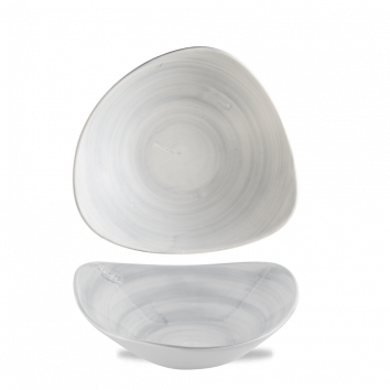 Churchill Super Vit Stonecast Canvas Grey Lotus Bowl 9"