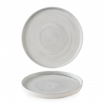 Churchill Super Vit Stonecast Canvas Grey  Walled Plate 10 2/8"