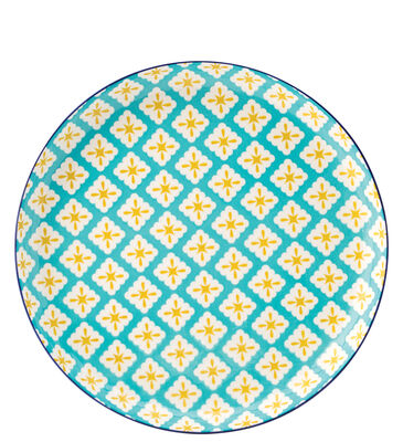 Cadiz Blue & Yellow Plate 10.5Inch (27cm)
