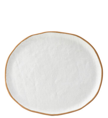 Hessian Plate 11.5" x 10" (29cm x 25.5cm)