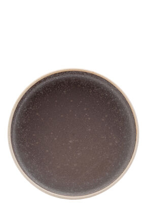 Truffle Walled Plate 7Inch (18.5cm)