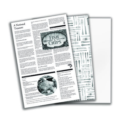 Cutlery Greaseproof Paper 10 x 17Inch (25.5 x 42cm)