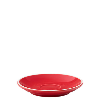 Barista Espresso Red Saucer 4.5Inch (11.5cm)