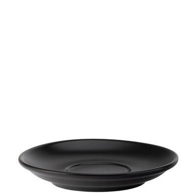 Barista Matt Black Saucer 6Inch (15.5cm)