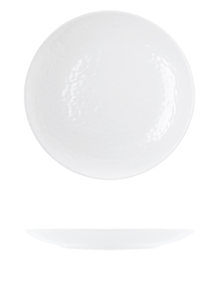 White Osaka Melamine Side Plate 23cm