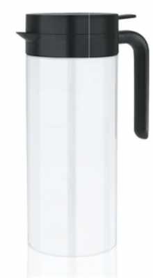 Cylinder-Type Vacuum Jug - White 1.5L