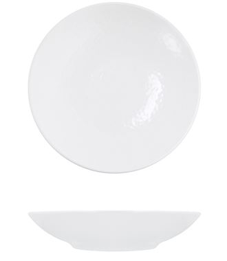 White Osaka Melamine Coupe Bowl 18.5 x 4cm