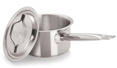 Saucepan & Lid Stainless Steel 24cm